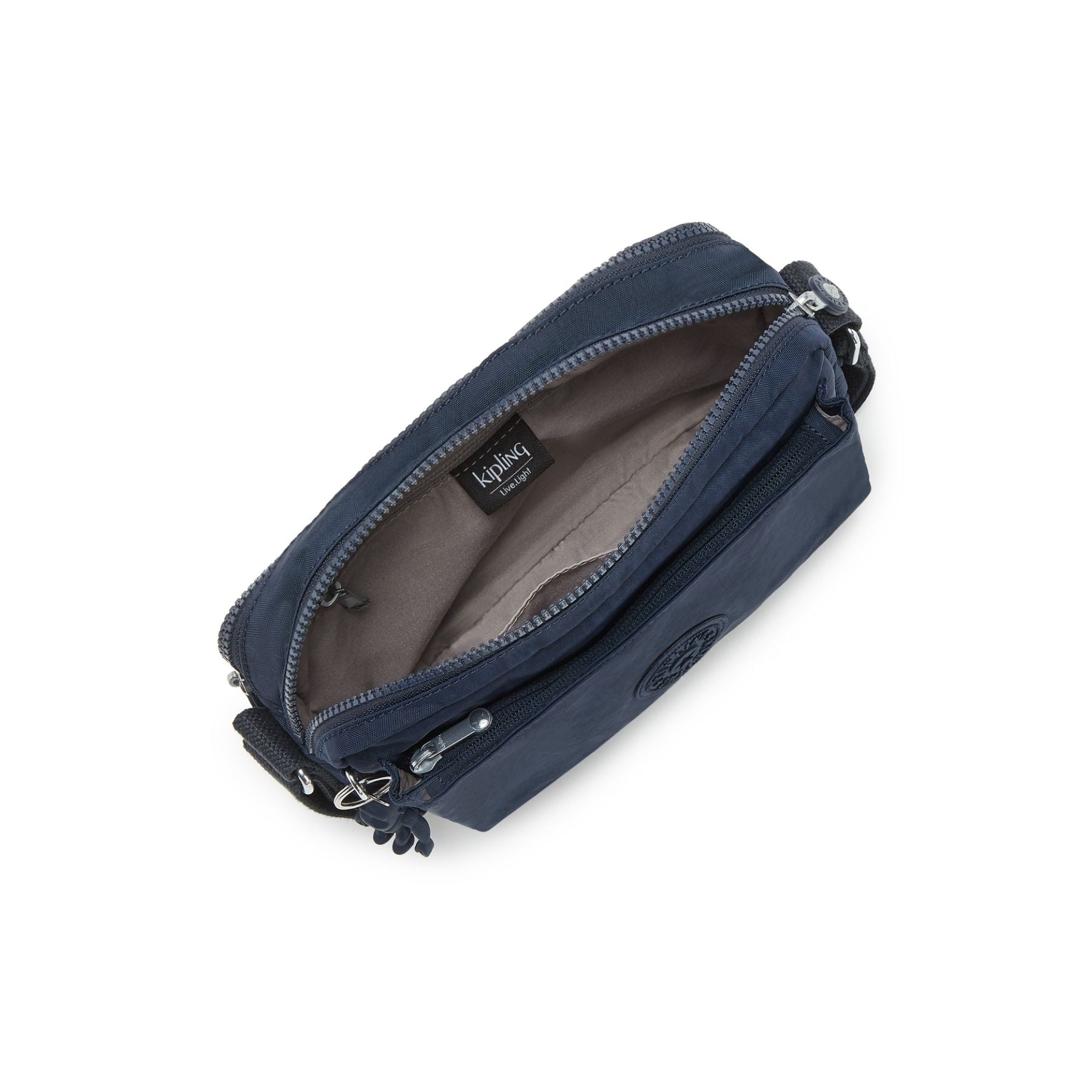 Kipling Cross-Body Bag Blue Bleu 2 Kipling Abanu Medium Crossbody Bag - Blue Bleu 2
