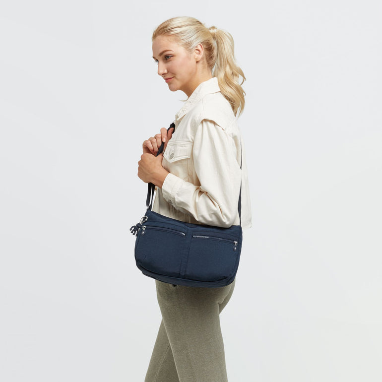 Kipling Cross-Body Bag Blue Bleu 2 Kipling Izellah Crossbody Bag - Blue Bleu 2