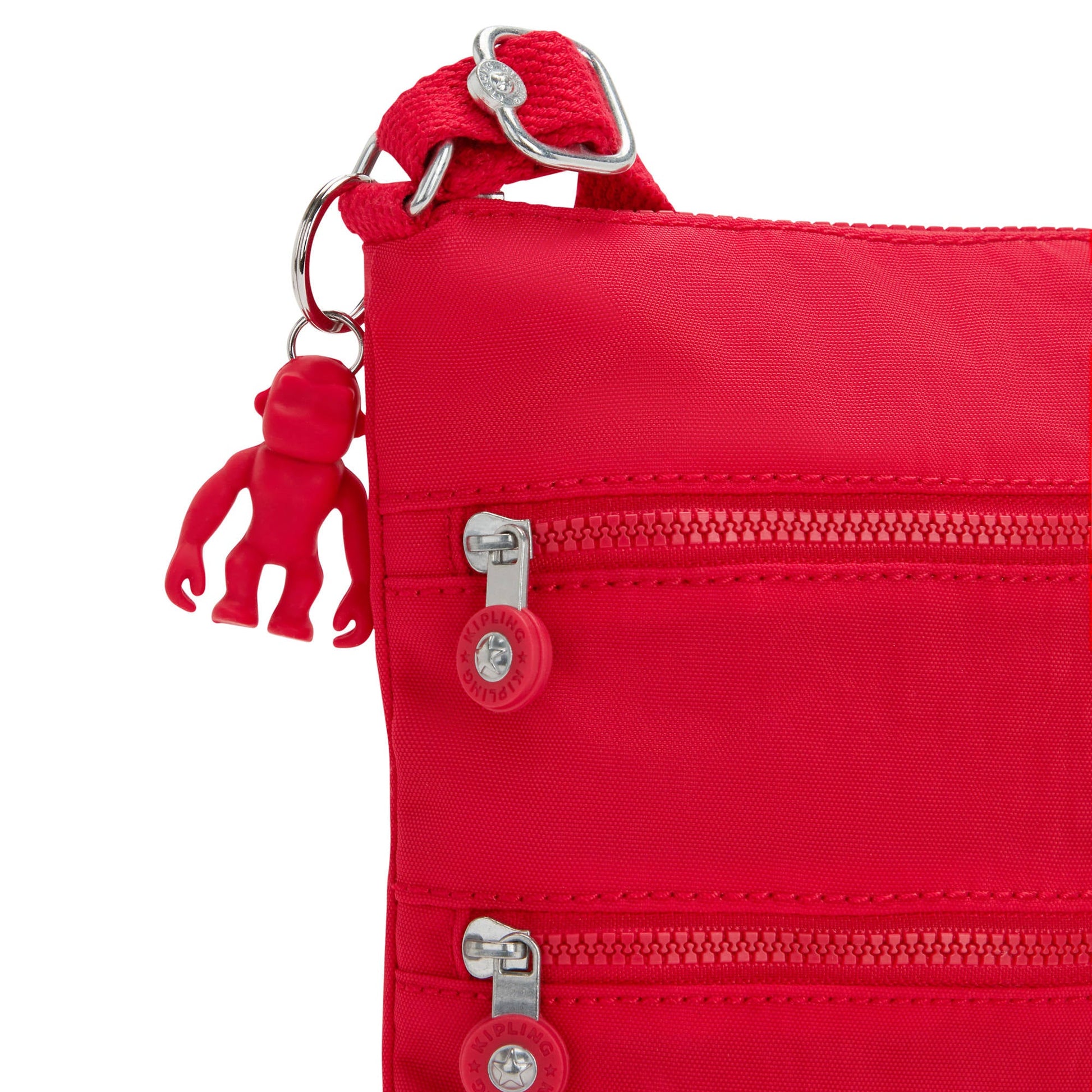 Kipling Cross-Body Bag Red Rouge Kipling Keiko Crossbody Mini Bag - Red Rouge