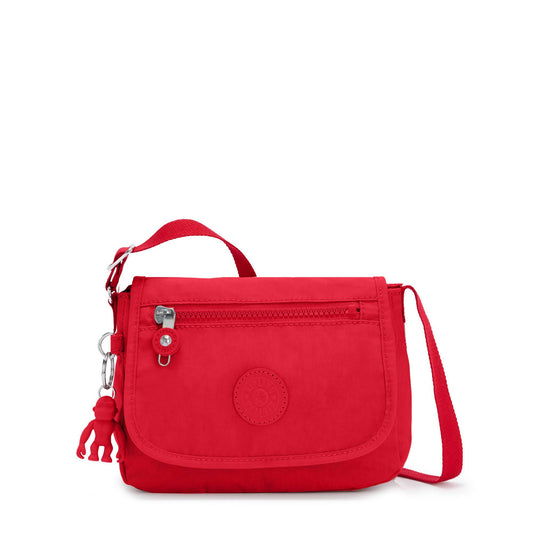 Kipling Cross-Body Bag Red Rouge KIpling Sabian Crossbody Mini Bag - Red Rouge