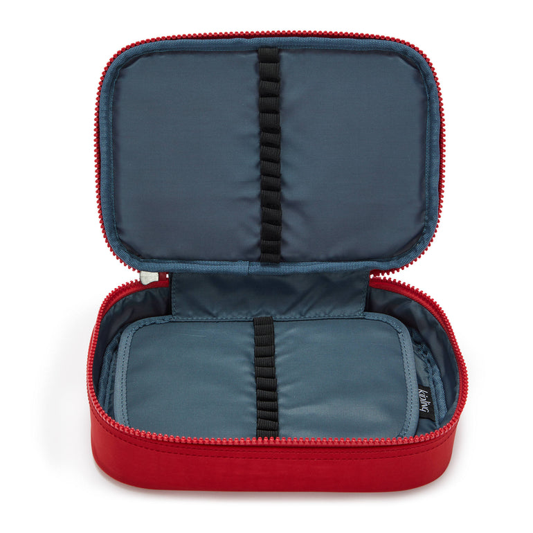 Kipling Pencil Case Cherry Tonal Kipling 100 Pens Case - Cherry Tonal