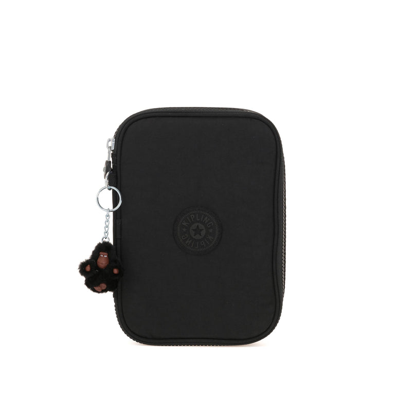 Kipling Pencil Case True Black Kipling 100 Pens Case - True Black