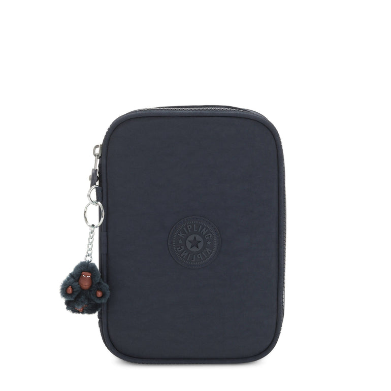 Kipling Pencil Case True Blue Tonal Kipling 100 Pens Case - True Blue Tonal