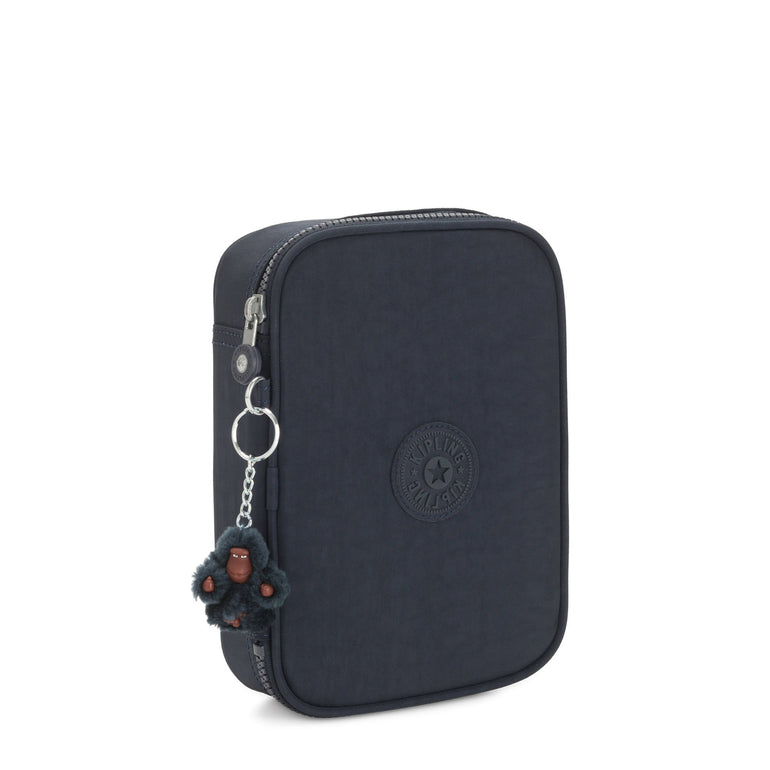 Kipling Pencil Case True Blue Tonal Kipling 100 Pens Case - True Blue Tonal