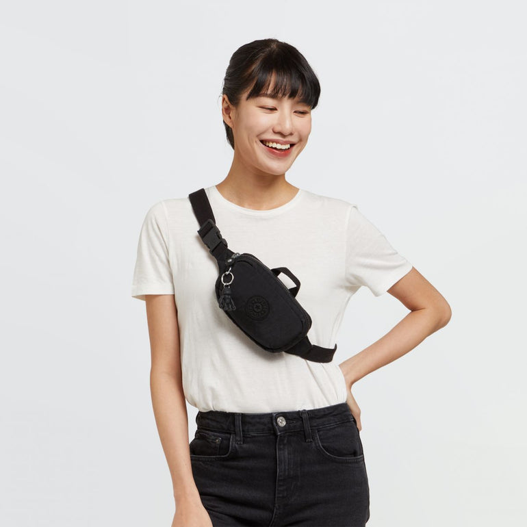 Kipling Waist Pouches Black Noir Kipling Alys Waist Pack - Black Noir