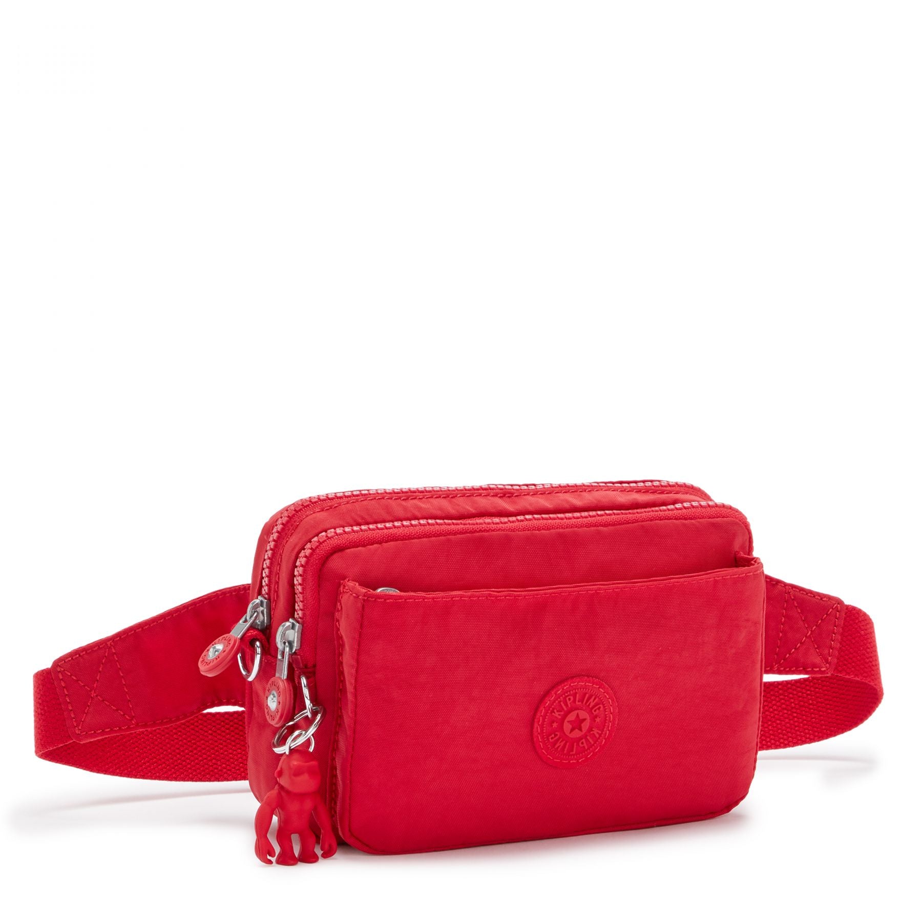Kipling Waist Pouches Red Rouge Kipling Abanu Multi Convertible Crossbody Bag - Red Rouge