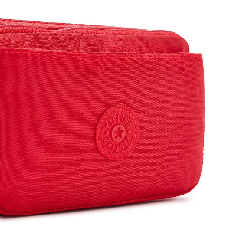 Kipling Waist Pouches Red Rouge Kipling Abanu Multi Convertible Crossbody Bag - Red Rouge