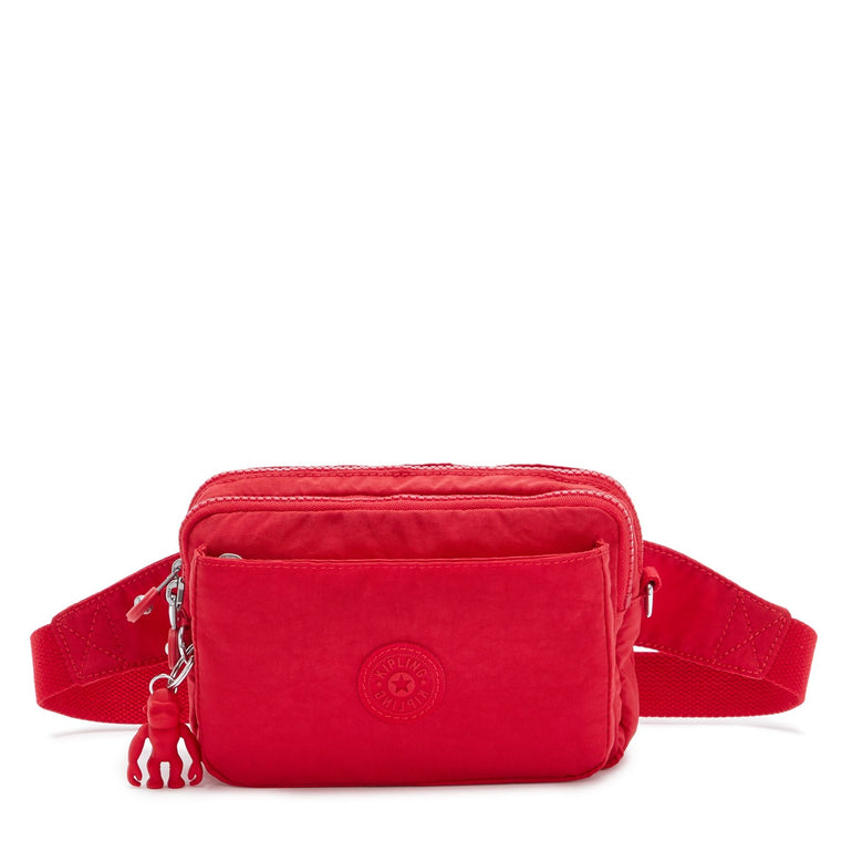 Kipling Waist Pouches Red Rouge Kipling Abanu Multi Convertible Crossbody Bag - Red Rouge