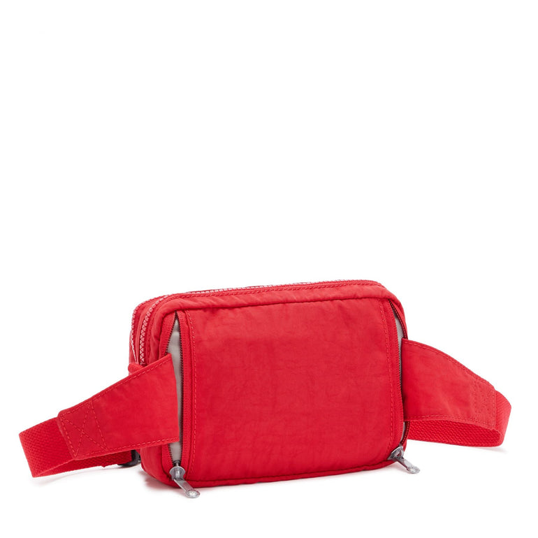 Kipling Waist Pouches Red Rouge Kipling Abanu Multi Convertible Crossbody Bag - Red Rouge