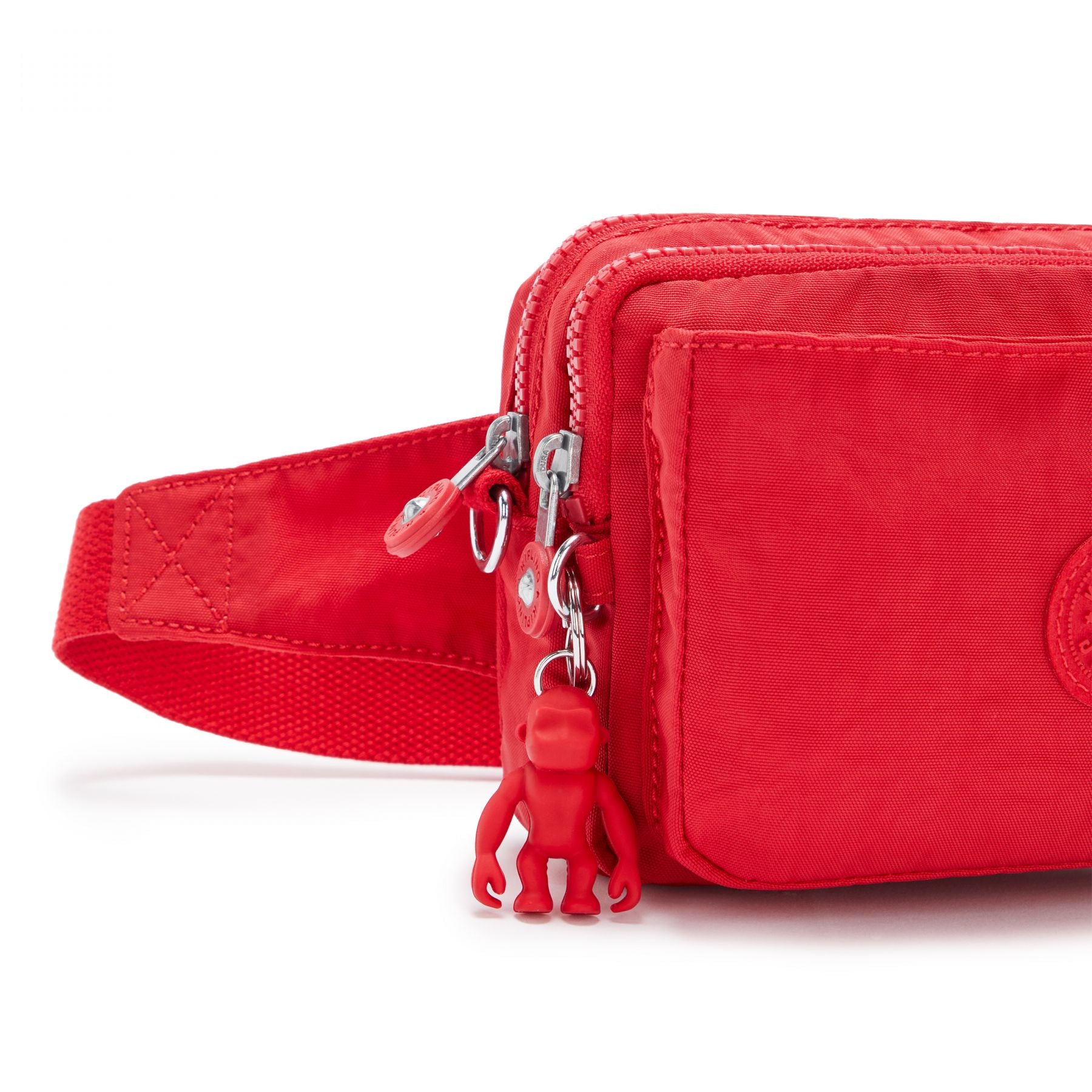 Kipling Waist Pouches Red Rouge Kipling Abanu Multi Convertible Crossbody Bag - Red Rouge