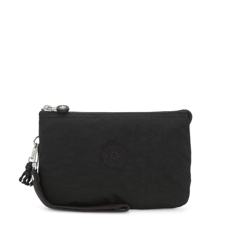 Kipling Wallets Black Noir Kipling Creativity Extra Large Wristlet - Black Noir
