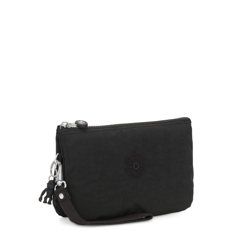 Kipling Wallets Black Noir Kipling Creativity Extra Large Wristlet - Black Noir