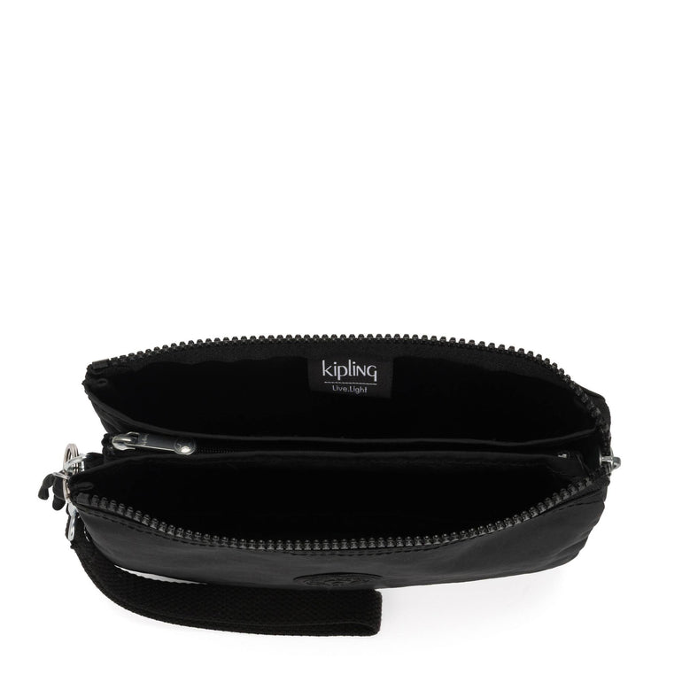 Kipling Wallets Black Noir Kipling Creativity Extra Large Wristlet - Black Noir