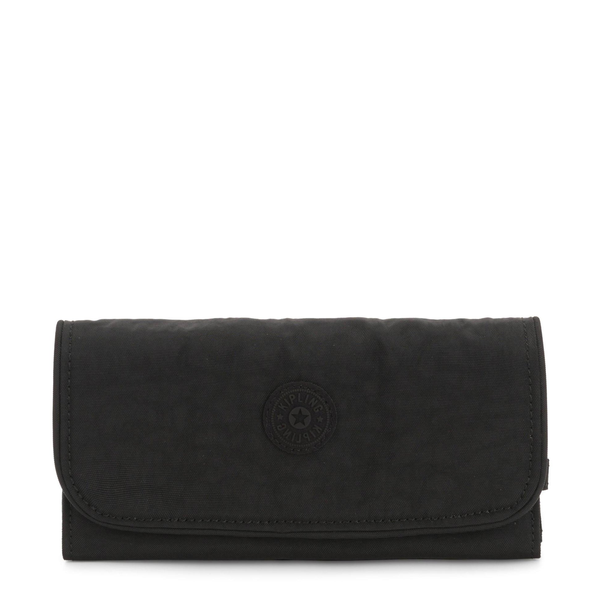 Kipling Wallets Black Noir Kipling Money Land Snap Wallet - Black Noir