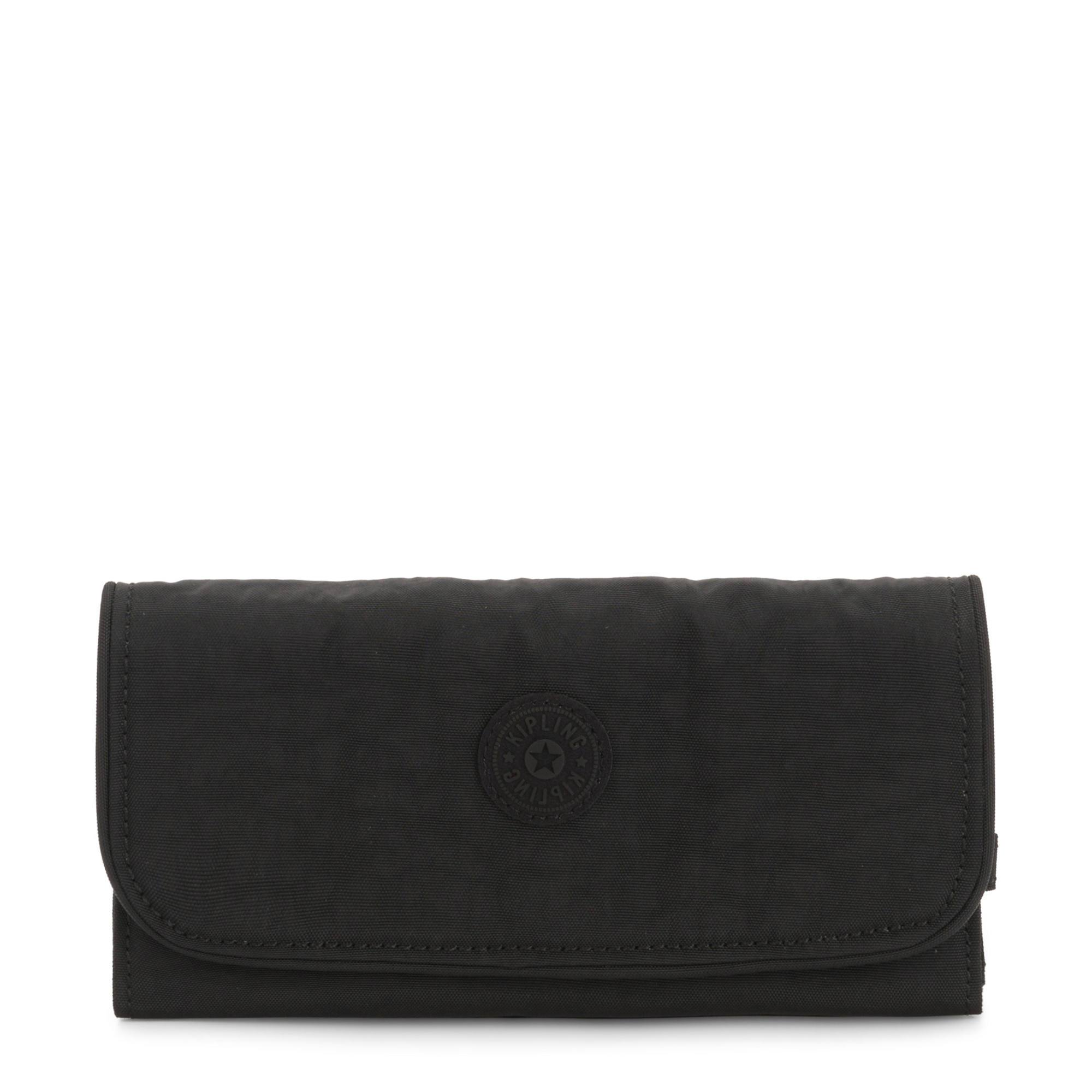 Kipling Wallets Black Noir Kipling Money Land Snap Wallet - Black Noir