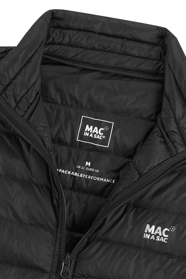 Mac In A Sac Apparel Mac In A Sac Alpine Down Gilet (Ladies) - Jet Black