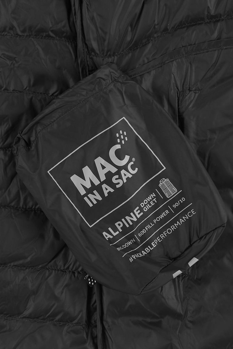 Mac In A Sac Apparel Mac In A Sac Alpine Down Gilet (Ladies) - Jet Black