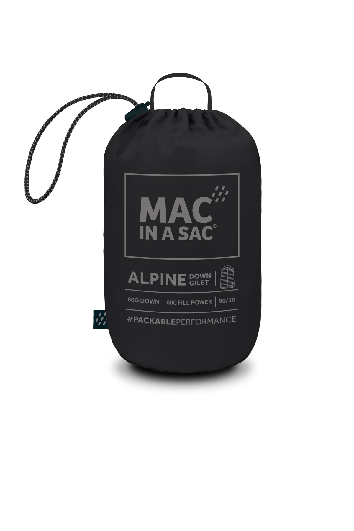 Mac In A Sac Apparel Mac In A Sac Alpine Down Gilet (Ladies) - Jet Black