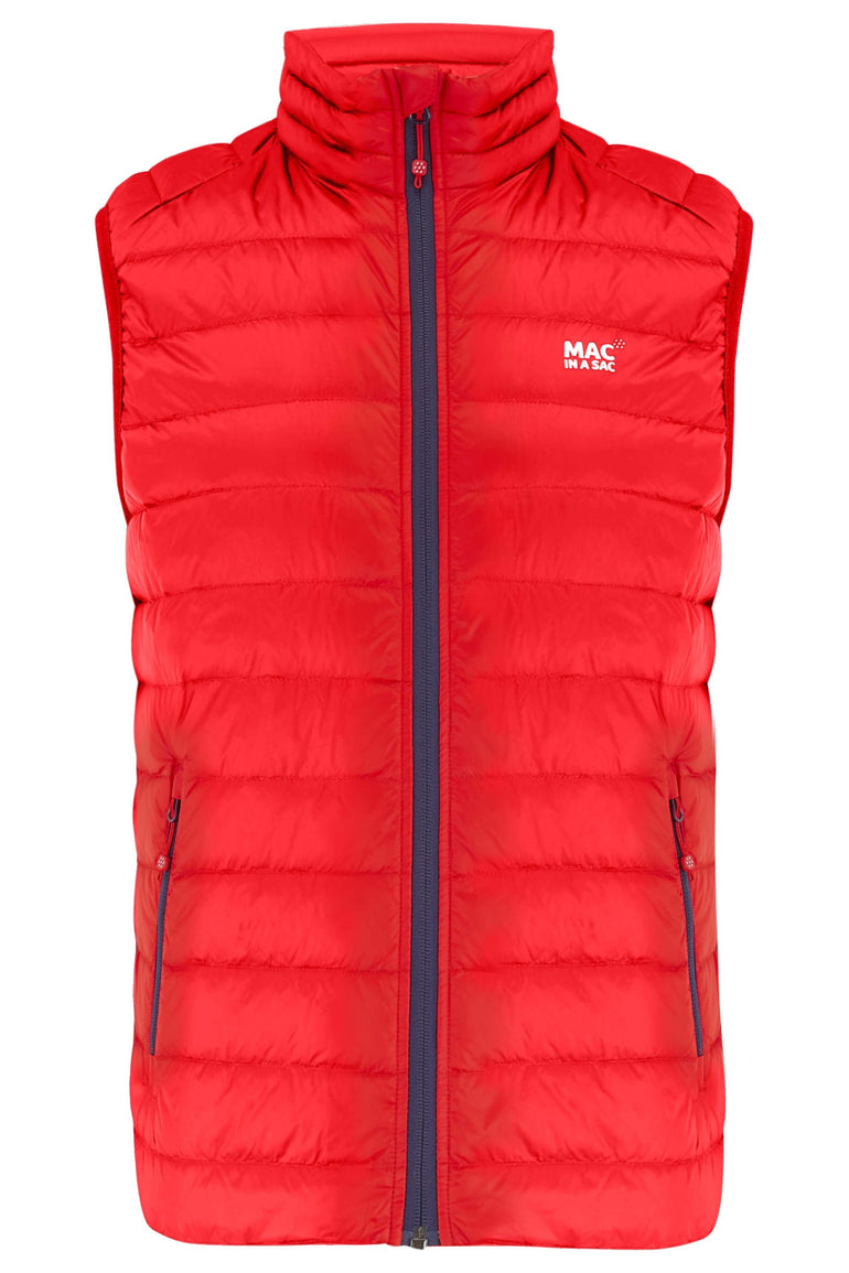 Mac In A Sac Apparel Mac In A Sac Alpine Down Gilet (Men's) - Red