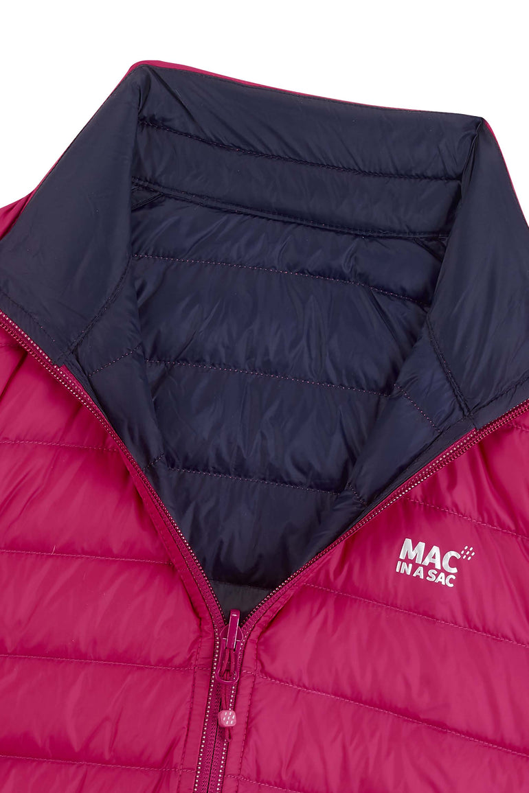 Mac In A Sac Apparel Mac In A Sac Polar2 Down Reversible (Ladies) - Fuchsia/Navy