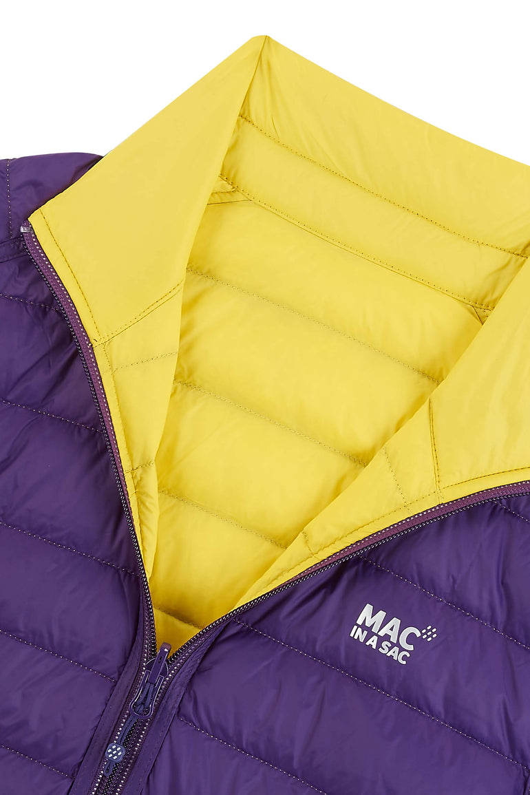 Mac In A Sac Apparel Mac In A Sac Polar2 Down Reversible (Ladies) - Yellow/Grape