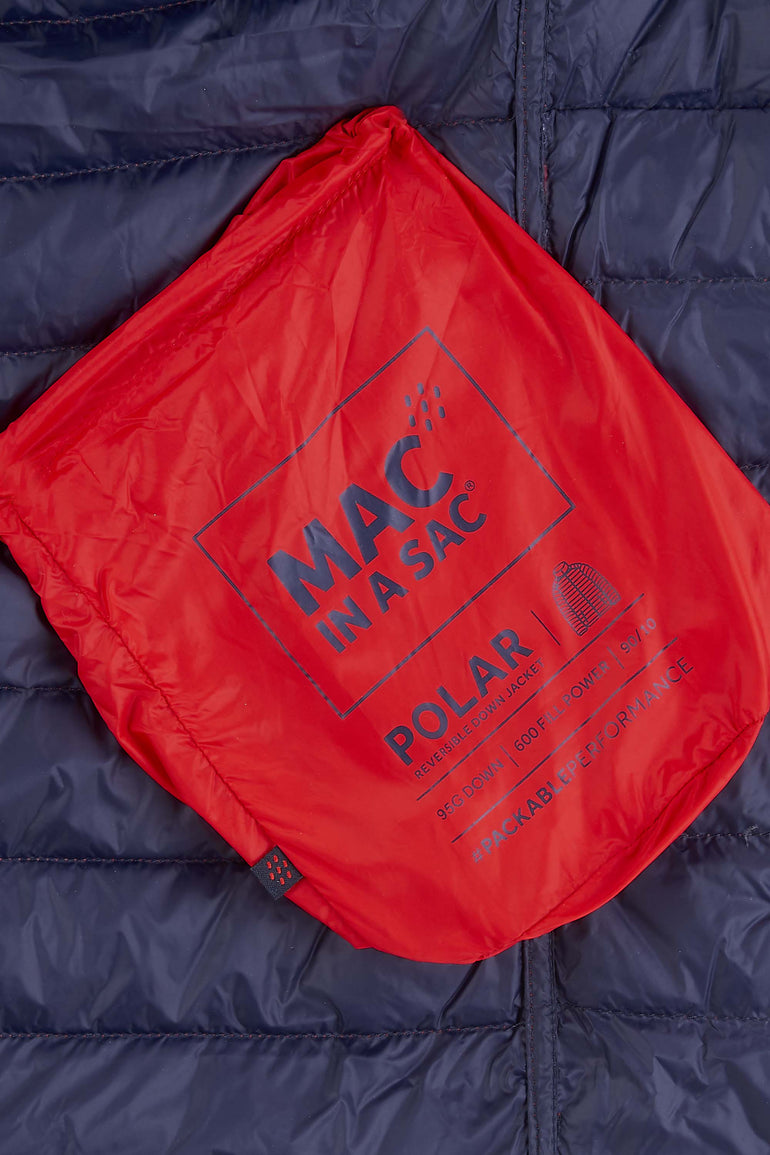 Mac In A Sac Apparel Mac In A Sac Polar2 Down Reversible (Men's) - Red/Navy