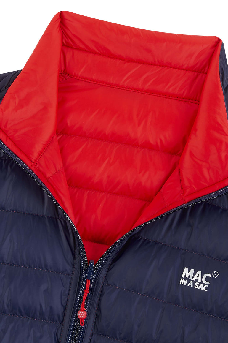 Mac In A Sac Apparel Mac In A Sac Polar2 Down Reversible (Men's) - Red/Navy
