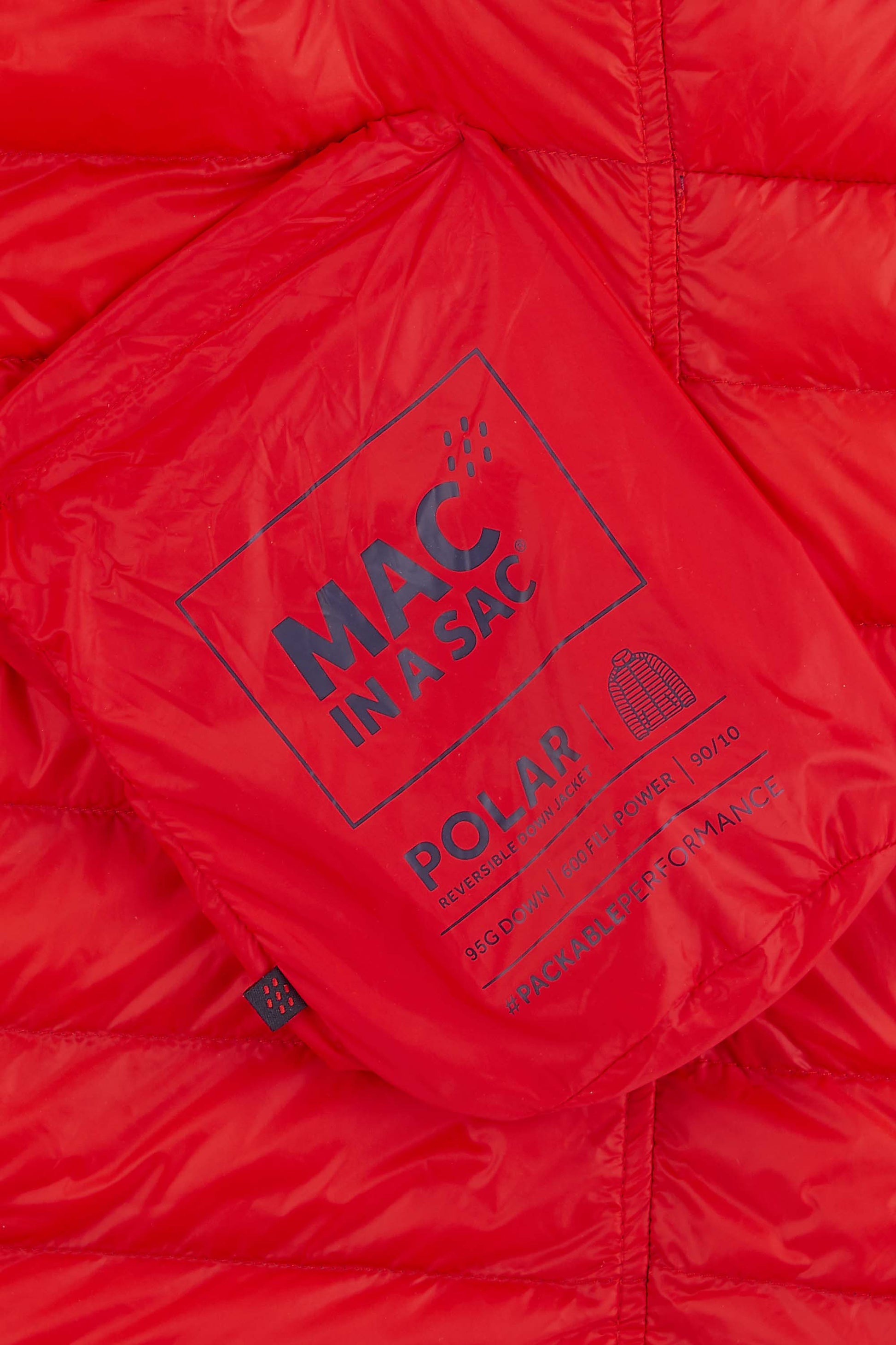 Mac In A Sac Apparel Mac In A Sac Polar2 Down Reversible (Men's) - Red/Navy