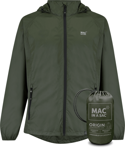 Mac In A Sac Apparel X Small Mac In A Sac ORIGIN 2 Jacket - Khaki