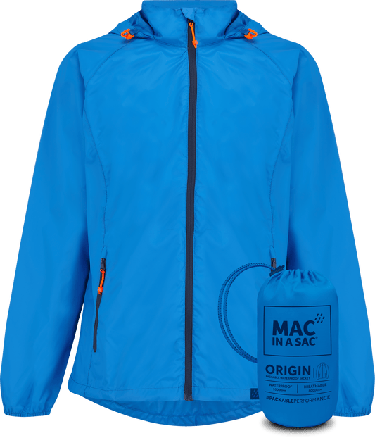 Mac In A Sac Apparel X Small Mac In A Sac ORIGIN 2 Jacket - Ocean Blue