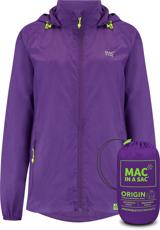 Mac In A Sac Apparel X Small Mac In A Sac ORIGIN 2 Jacket - Purple