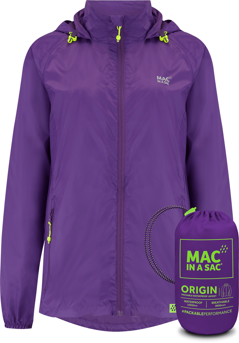 Mac In A Sac Apparel X Small Mac In A Sac ORIGIN 2 Jacket - Purple