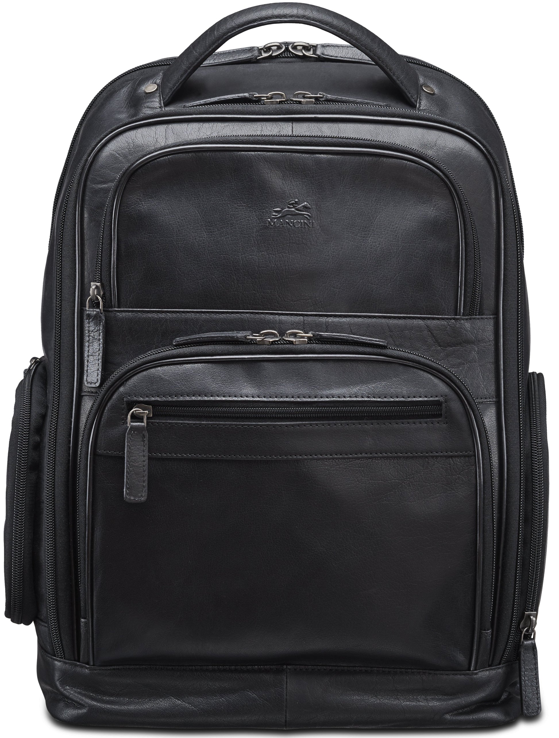 Mancini Backpacks Black Mancini BUFFALO Backpack for 15.6'' Laptop
