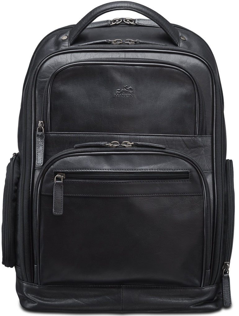 Mancini Backpacks Black Mancini BUFFALO Backpack for 15.6'' Laptop