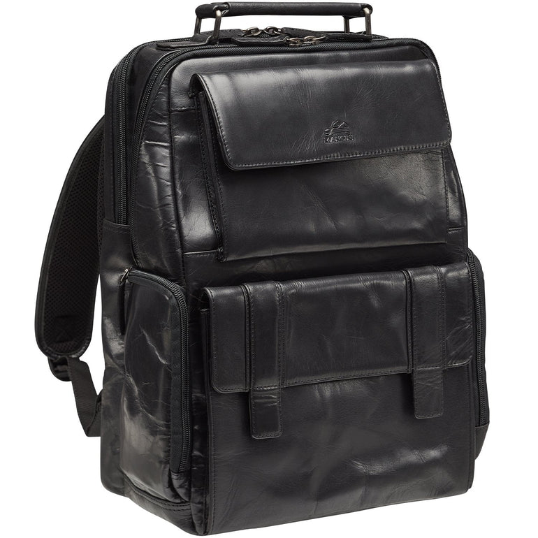 Mancini Backpacks Mancini BUFFALO Backpack with RFID Secure Pocket for 15.6” Laptop