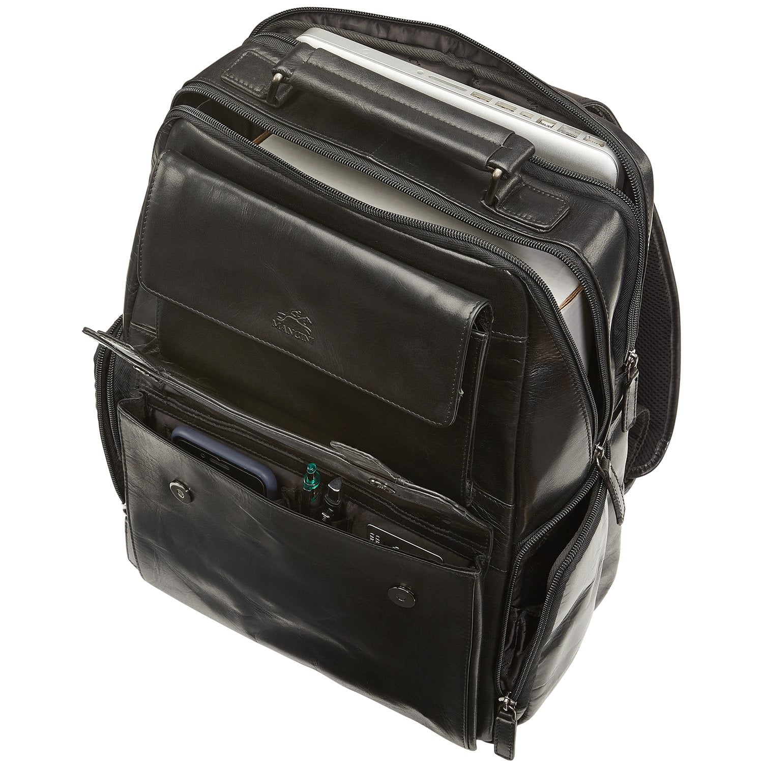 Mancini Backpacks Mancini BUFFALO Backpack with RFID Secure Pocket for 15.6” Laptop