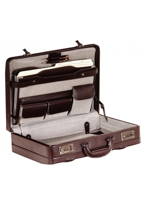 Mancini Briefcases Mancini BUSINESS Collection Expandable Attaché Case