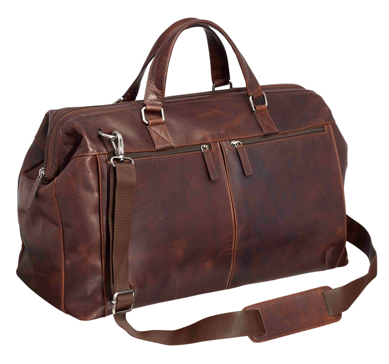 Mancini Duffles Mancini BUFFALO Classic Carry-on Duffle Bag