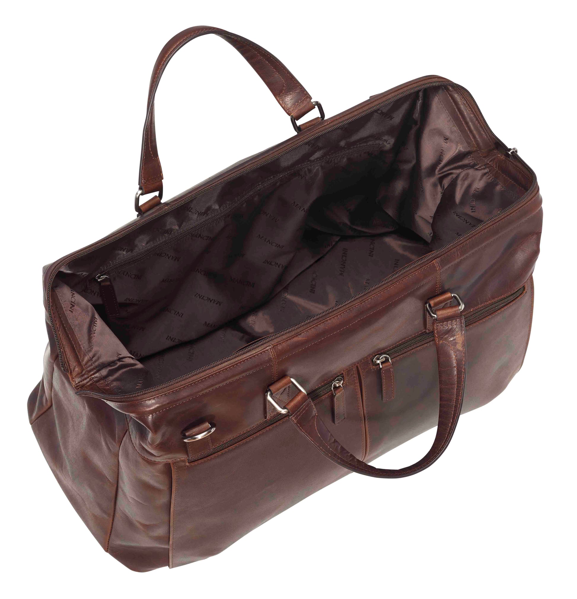 Mancini Duffles Mancini BUFFALO Classic Carry-on Duffle Bag