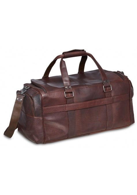 Mancini Duffles Mancini Buffalo Collection Leather Duffle Bag