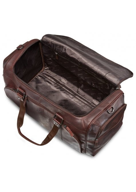Mancini Duffles Mancini Buffalo Collection Leather Duffle Bag