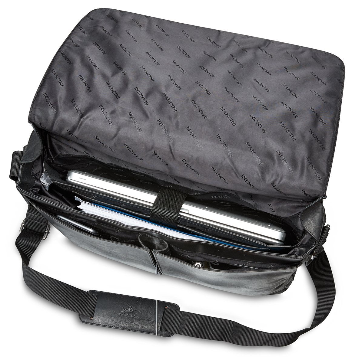 Mancini Messenger Mancini BUFFALO Messenger Bag for 15'' Laptop / Tablet