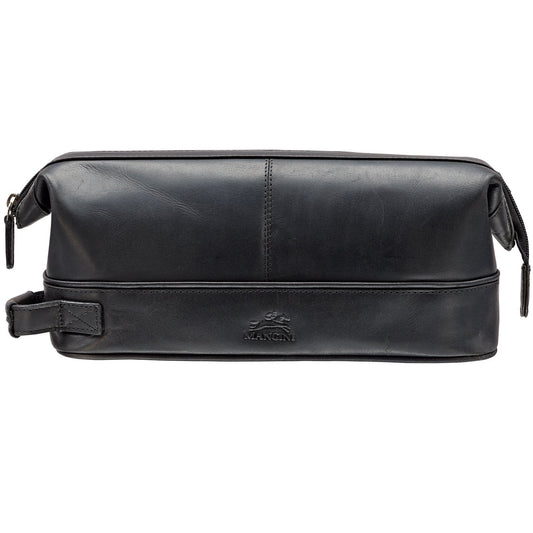 Mancini Toiletry kit Black Mancini BUFFALO Classic Toiletry Kit with Organizer