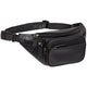 Mancini Waist pouch Black Mancini BUFFALO Classic Waist Bag