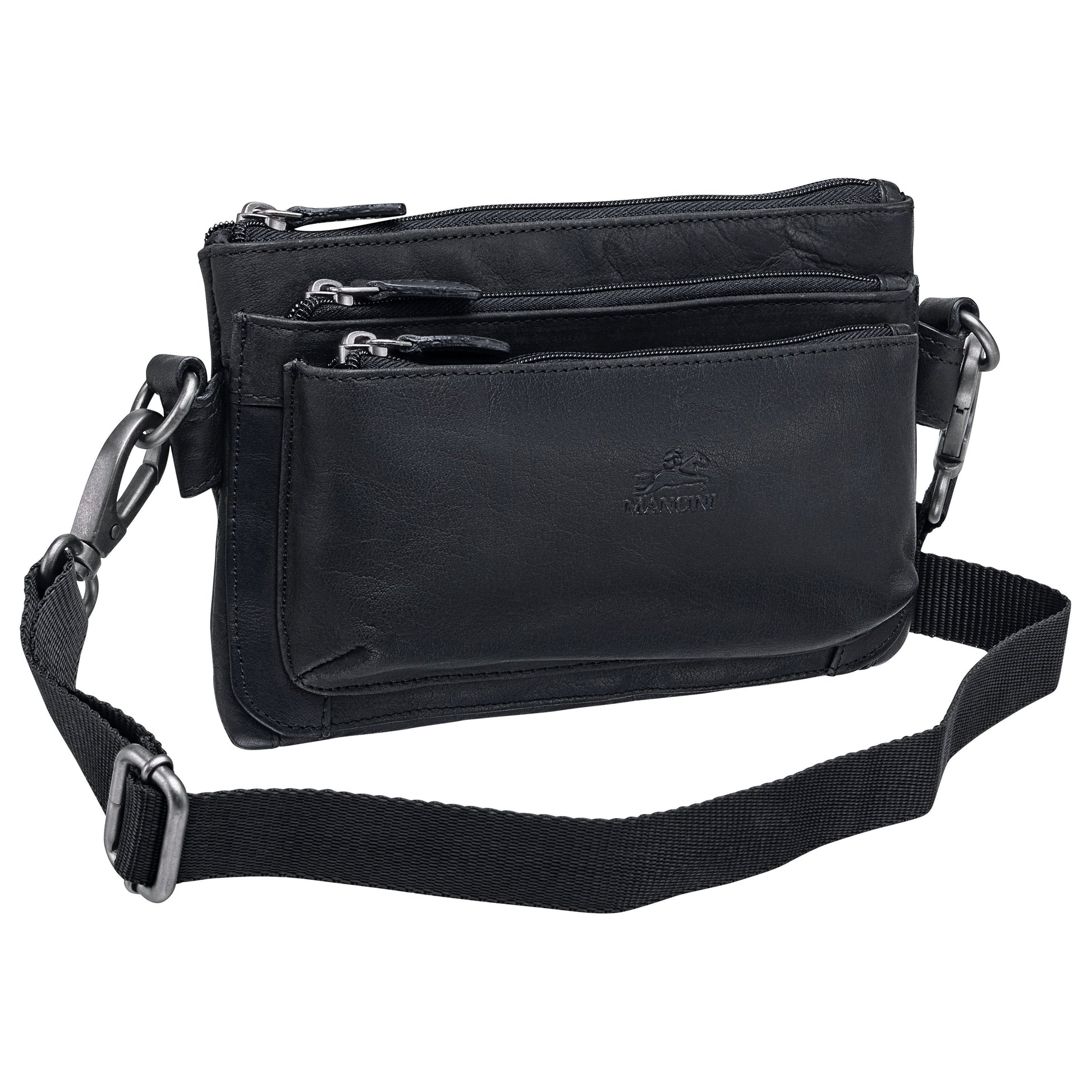Mancini Waist pouch Mancini BUFFALO Multi-Function Waist Bag
