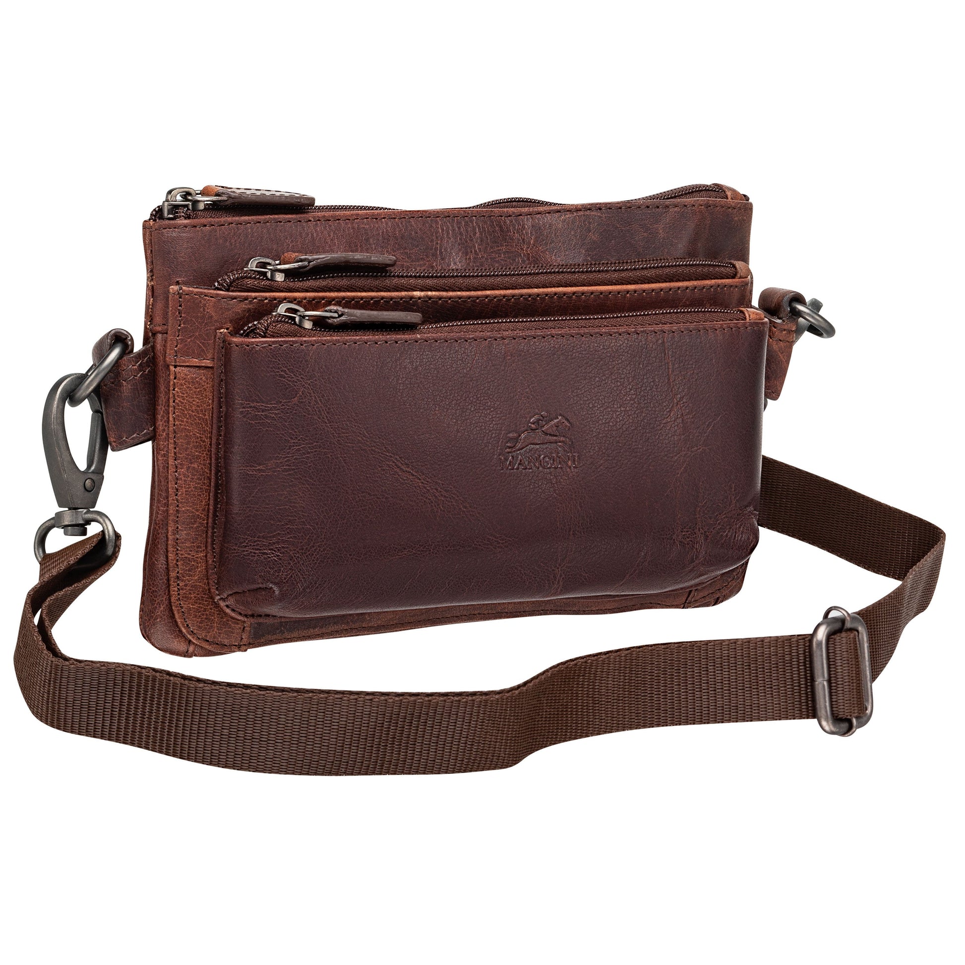 Mancini Waist pouch Mancini BUFFALO Multi-Function Waist Bag