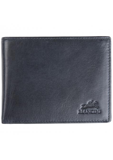 Mancini Wallets Black Mancini BELLAGIO Center Wing RFID Billfold