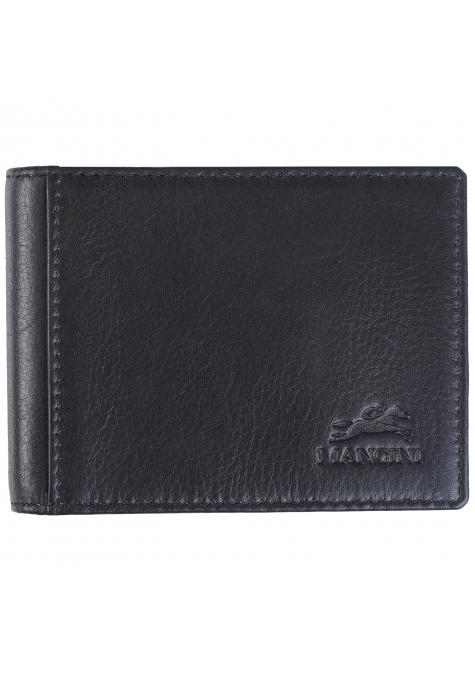 Mancini Wallets Black Mancini BELLAGIO Deluxe RFID Slim Bill Clip