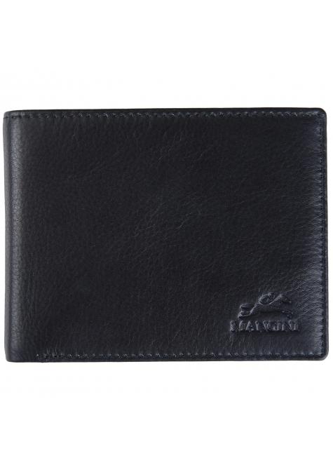 Mancini Wallets Black Mancini BELLAGIO Left Wing RFID Billfold
