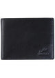 Mancini Wallets Black Mancini BELLAGIO Left Wing RFID Billfold